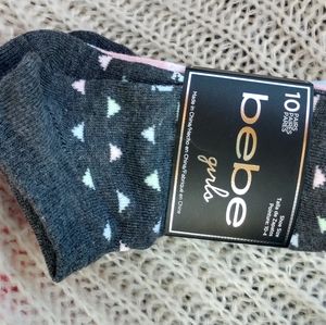 Girls 10pack ankle socks